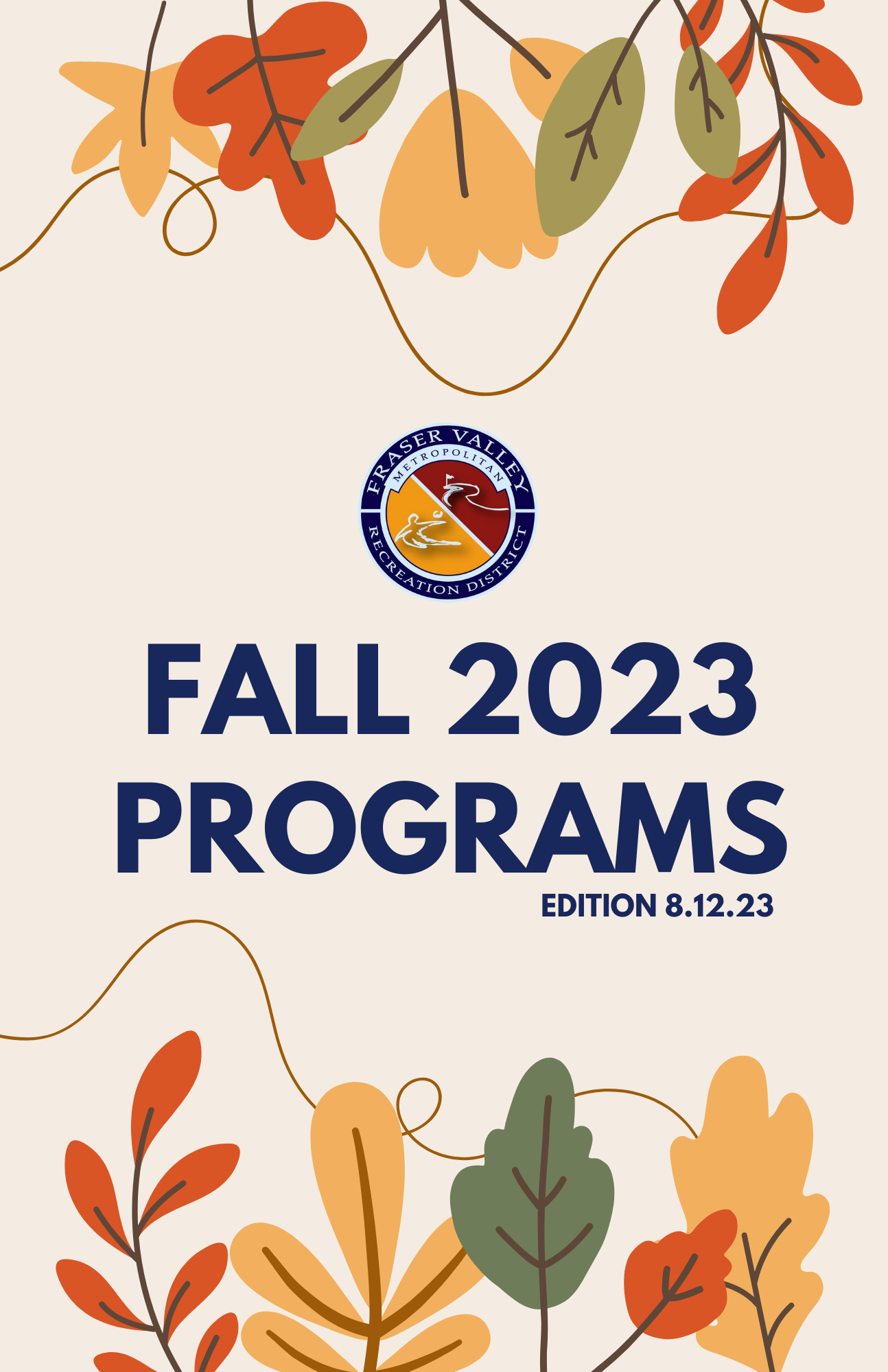 Cover for Fall 2023 Programs