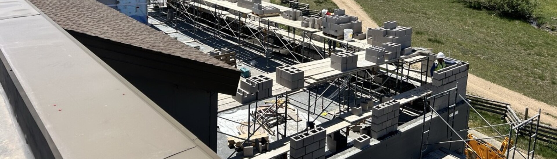 CMU exterior walls 7/9/24