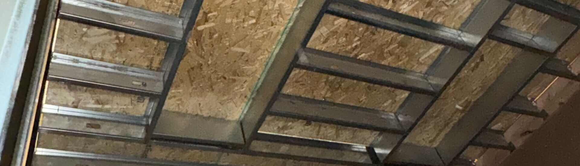 Framing Under Temp Wall 10/25/24
